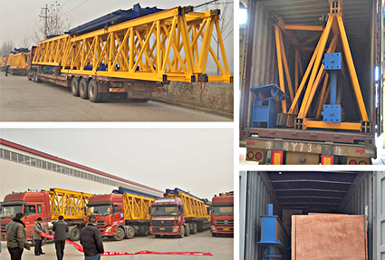 Launcher girder crane in Bangladesh