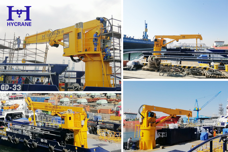 Kuwait’s second 10-ton deck crane has been shipped