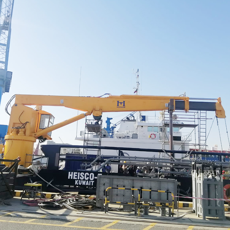 Kuwait’s second 10-ton deck crane has been shipped