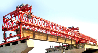 bridge construction crane