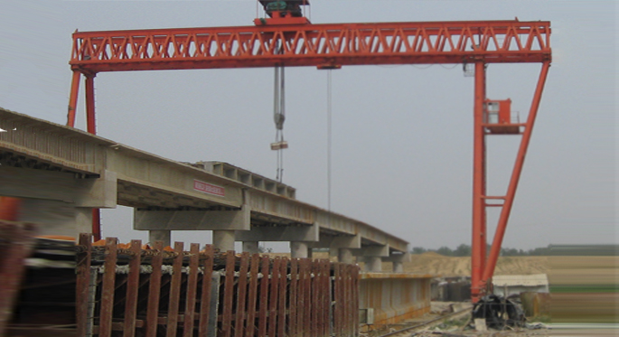 girder launcher crane