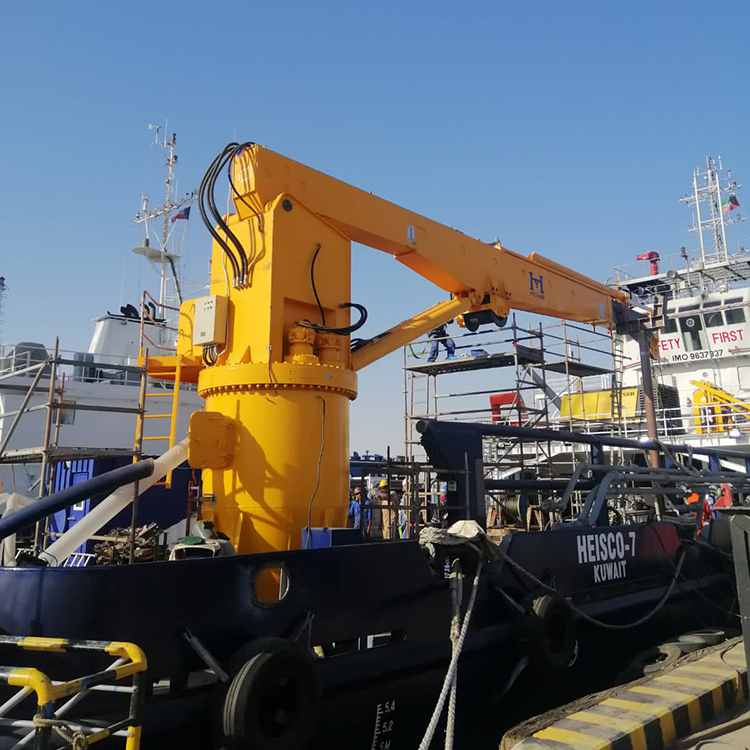 Kuwait’s second 10-ton deck crane has been shipped