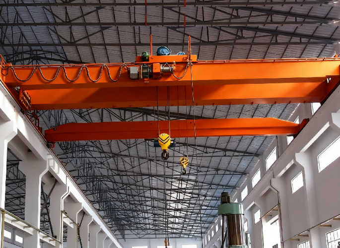 overhead crane with hoist