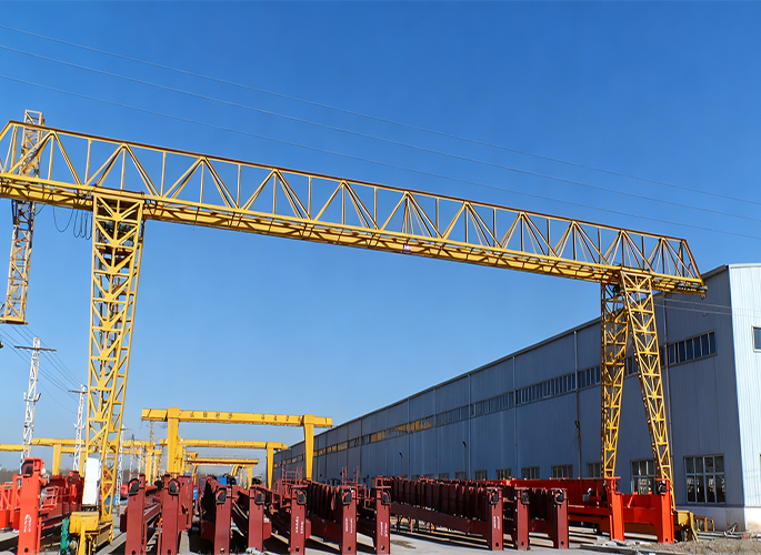 Truss single girder gantry crane