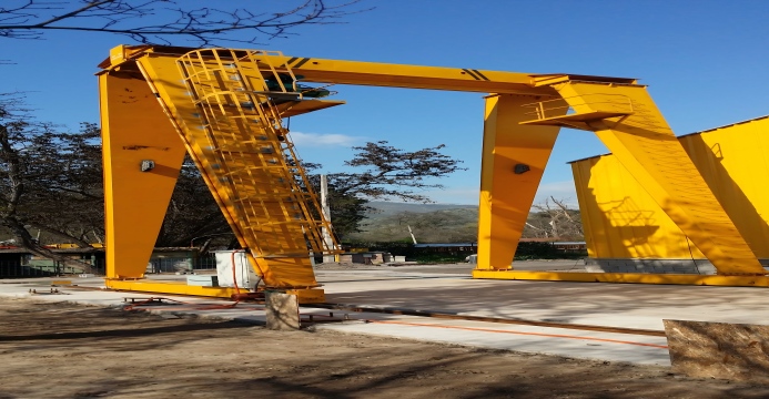 Reliable Performance for Over a Decade: Our Single Girder Gantry Crane in Chile