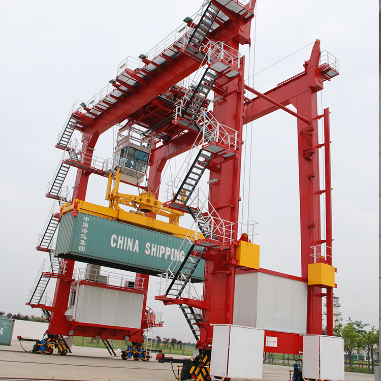 Advanced lifting machine Rubber Tyre Gantry Crane 2