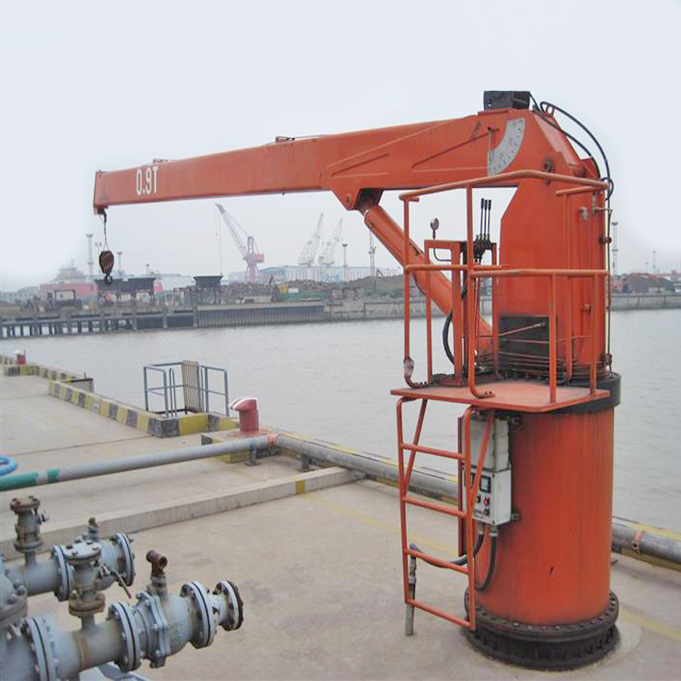 New 10 Ton Deck Crane Project in Kuwait