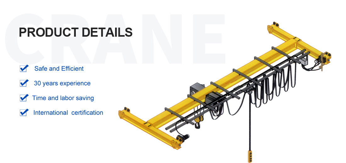 europe type single girder overhead crane banner
