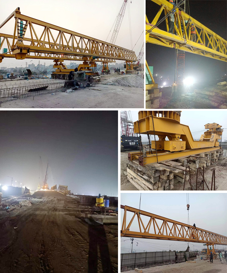 200 ton Bridge Girder Launcher in Bangladesh