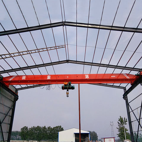 Single girder overhead crane