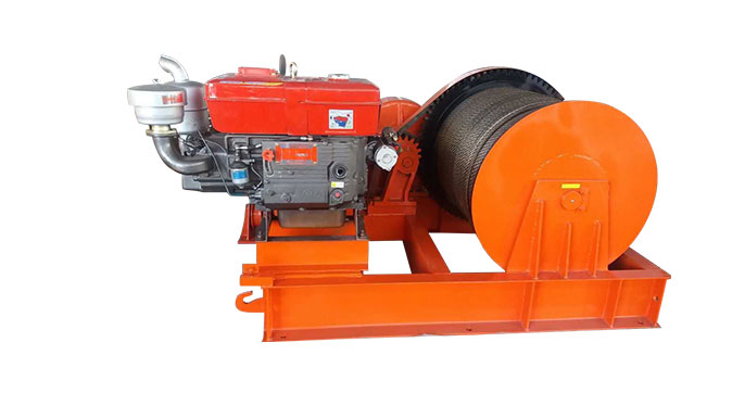 heavy duty winch machine