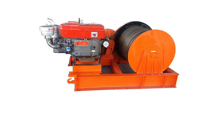 Diesel winch