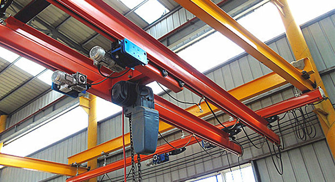 Double girder KBK crane