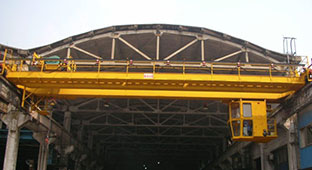 Double girder overhead crane