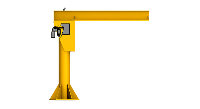 floor mounted jib crane