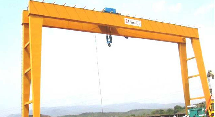 Europe type double girder gantry crane