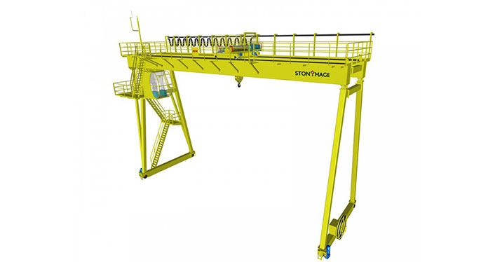 Europe type double girder gantry crane