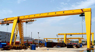 Europe type single girder gantry crane