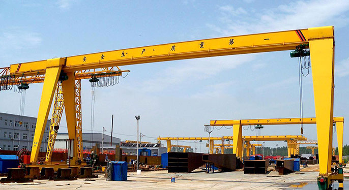 Europe type single girder gantry crane