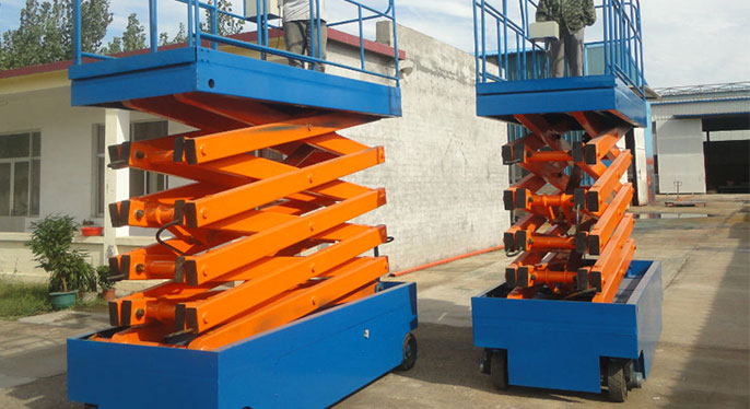 Scissor lift platform