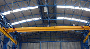 single girder eot crane