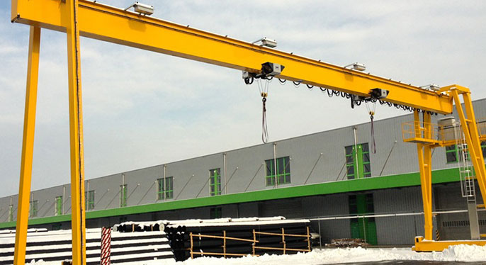 single girder crane