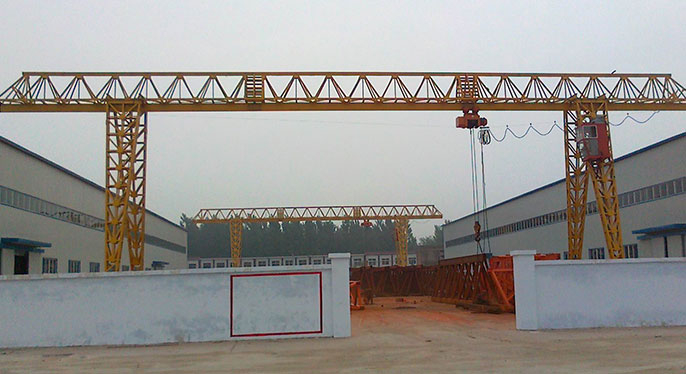 Truss single girder gantry crane