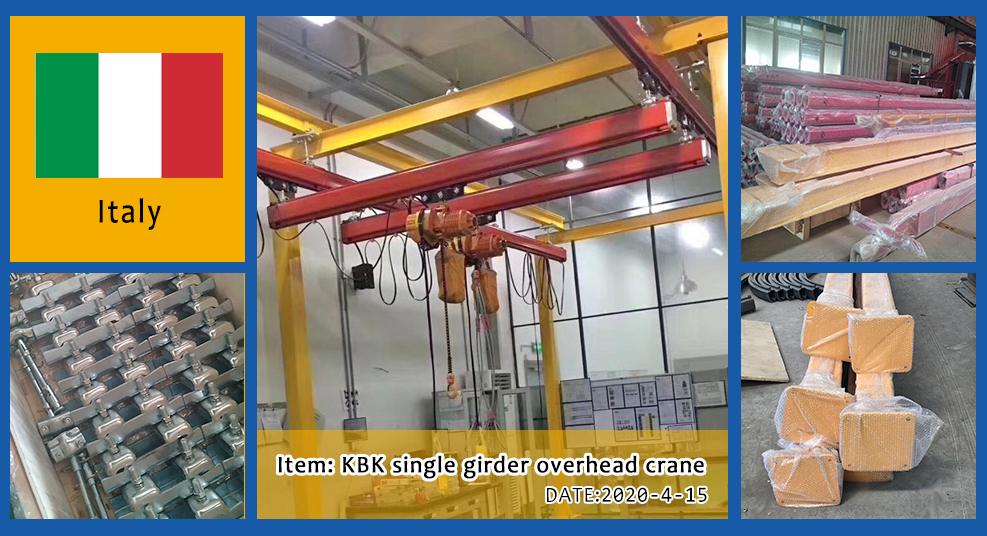 KBK single girdle overhead crane