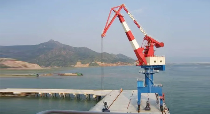 single jib portal crane