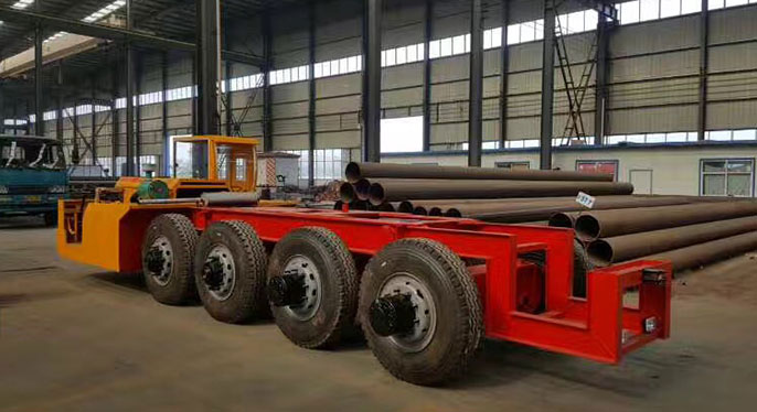 Tyre wheel girder transpotation