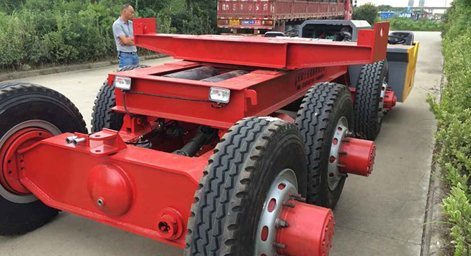 Tyre wheel girder transpotation