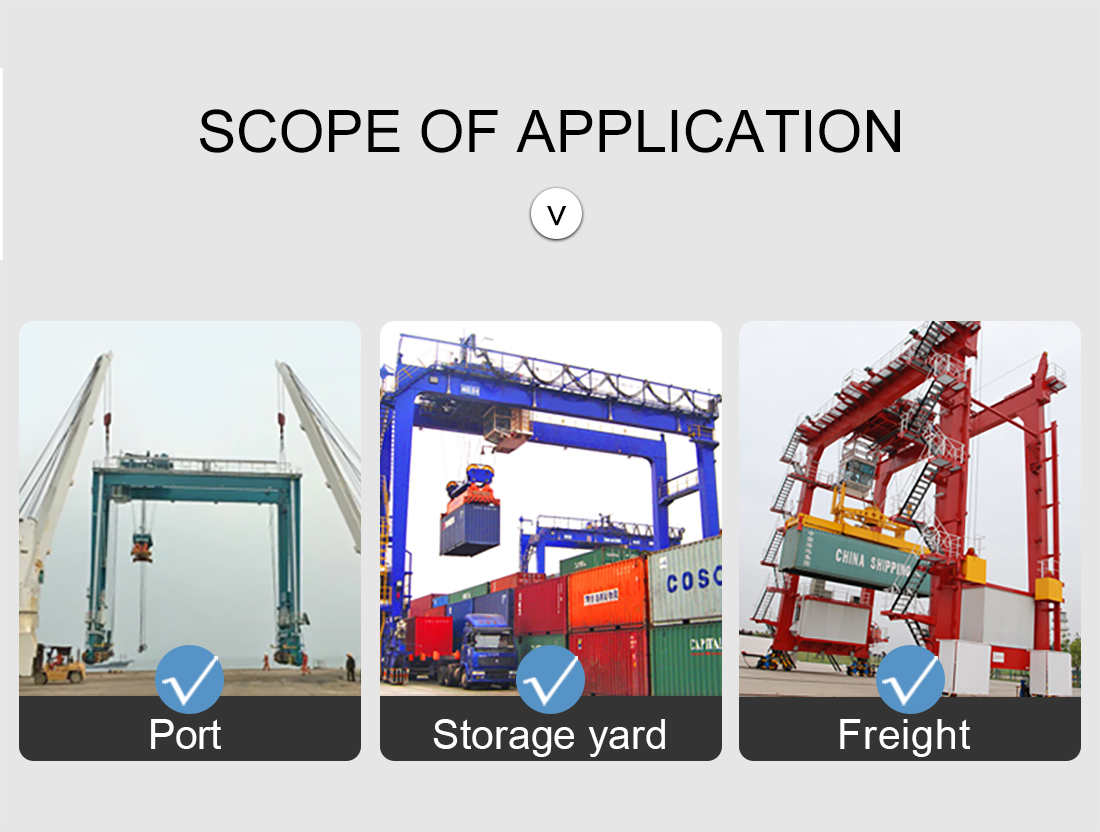 rubber tyred gantry crane applications