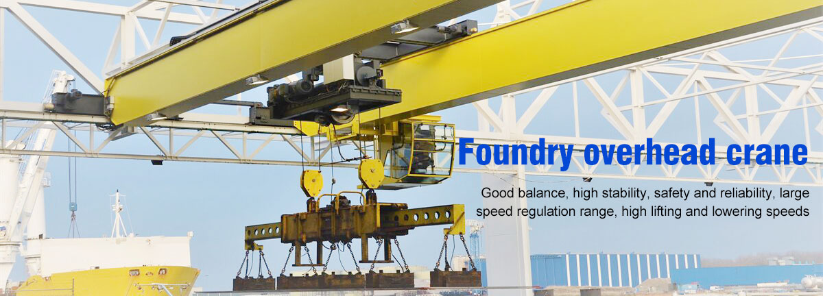 Steel overhead crane