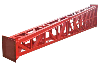 Truss double girder gantry crane leg